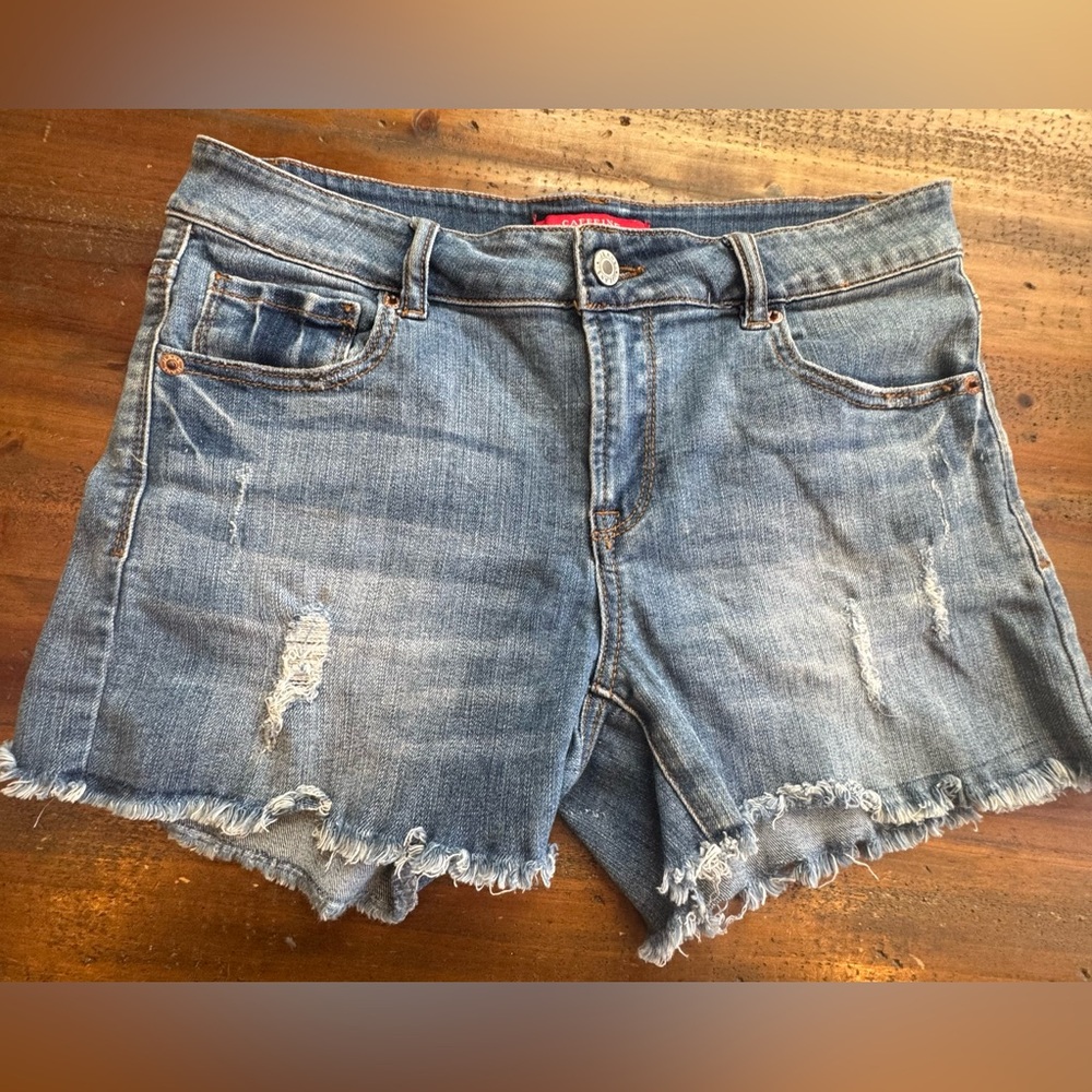 Stylish Distressed Denim Shorts